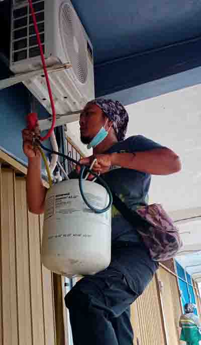 Isi Freon AC Batam